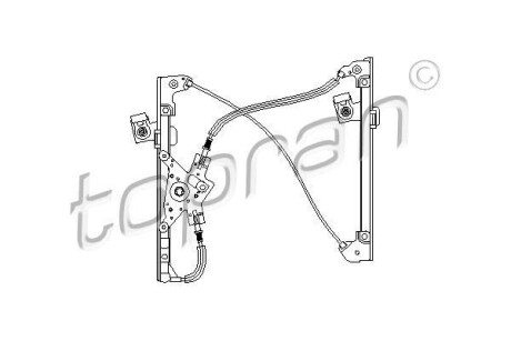 Подъемное устройство для окон - TOPRAN / HANS PRIES 111256