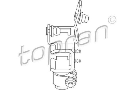 Ремкомплект, рычаг переключения - TOPRAN / HANS PRIES 111330