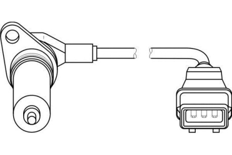 Датчик імпульсів к/валу - (028907319B) TOPRAN / HANS PRIES 111364