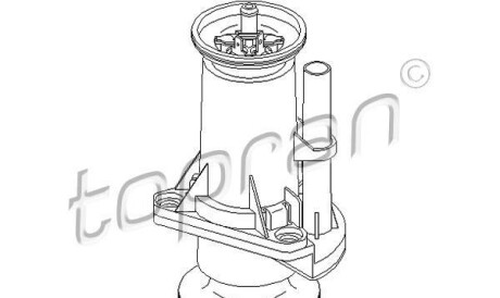 Топливный насос - TOPRAN / HANS PRIES 111 863
