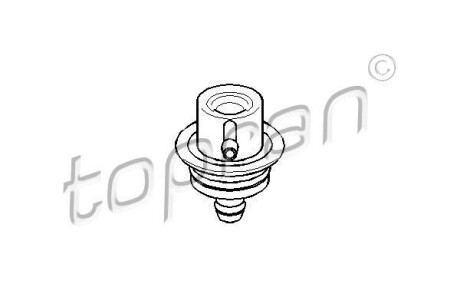 Регулятор давления подачи топлива - (050133534A, 078133534, 078133534A) TOPRAN / HANS PRIES 112 125