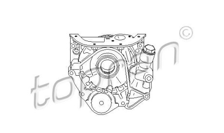 Масляный насос - (074115105D, 074115105C, 074115105B) TOPRAN / HANS PRIES 112 350