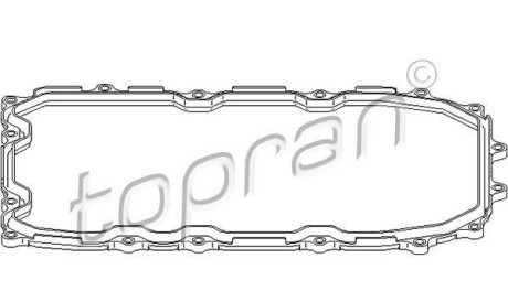 Прокладка, маслянного поддона автоматическ. коробки передач - TOPRAN / HANS PRIES 113 393