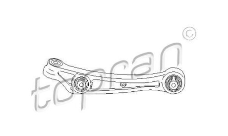 Рычаг независимой подвески колеса, подвеска колеса - TOPRAN / HANS PRIES 113 469