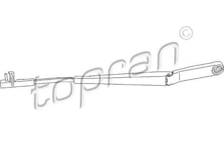 Фото 3 - Механизм стеклоочистителя TOPRAN / HANS PRIES 113 484 (113484)