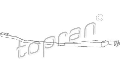 Рычаг стеклоочистителя, система очистки окон - ((3B1955410)) TOPRAN / HANS PRIES 113 487