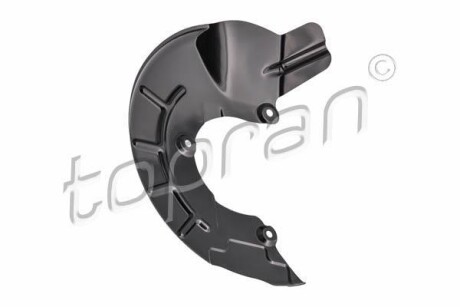 Захист гальмівного диска передн Прав діаметр 256/288/312мм AUDI A1 SEAT CORDOBA, IBIZA III, MII SKODA CITIGO, FABIA I, FABIA II, FABIA III, RAPID, ROOMSTER 1.0-Electric 08.99-11.23 - TOPRAN / HANS PRIES 116 446