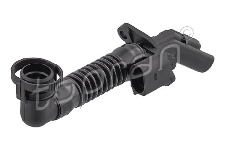 Патрубок вентиляції картера AUDI Q7 SKODA SUPERB II VW CC B7, EOS, PASSAT B6, PASSAT B7, TOUAREG, TOURAN 2.0D/3.6 10.05-03.18 - ((03H103202D)) TOPRAN / HANS PRIES 117322