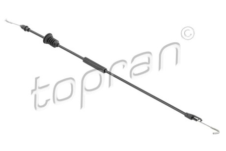 Трос замка дверей Volkswagen T5 7E0837085 585mm - TOPRAN / HANS PRIES 118363