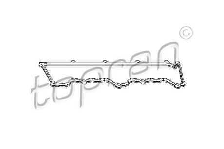 Прокладка, крышка головки цилиндра - TOPRAN / HANS PRIES 201 128