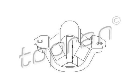 Подвеска, двигатель - (0684160, 684160) TOPRAN / HANS PRIES 201 369