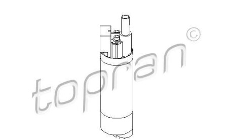 Топливный насос - (06442518, 0815008, 13894365) TOPRAN / HANS PRIES 201 612