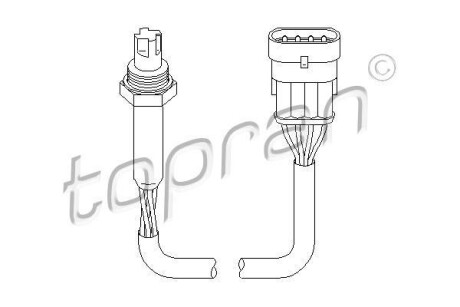 Лямбда-зонд - TOPRAN / HANS PRIES 201756