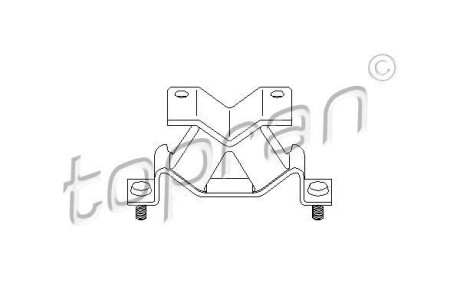 Подвеска, двигатель - (5682500, 90447548) TOPRAN / HANS PRIES 205 135