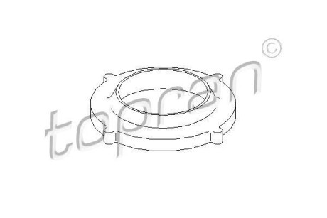 Проставка пружини передня - (0312223, 312223, 90216299) TOPRAN / HANS PRIES 206042