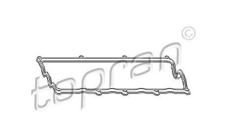 Прокладка, крышка головки цилиндра - TOPRAN / HANS PRIES 206 129