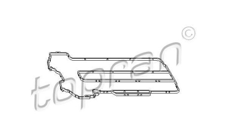 Прокладка, крышка головки цилиндра - (24403772, 607499) TOPRAN / HANS PRIES 206 516