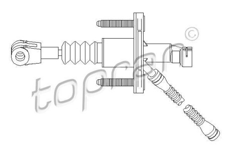 Цилиндр - TOPRAN / HANS PRIES 207 028