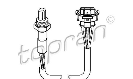 Лямбда-зонд - TOPRAN / HANS PRIES 207 058