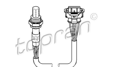 Лямбда-зонд - TOPRAN / HANS PRIES 207 060