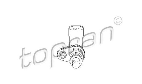 Датчик частоты вращения, управление двигателем - TOPRAN / HANS PRIES 207 415
