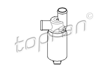 Позиціонер холостого ходу (2 pin,) OPEL ASCONA C, ASTRA F, CALIBRA A, CORSA A, FRONTERA A, FRONTERA A SPORT, KADETT E, OMEGA A, OMEGA B, SENATOR B, VECTRA A 1.6-3.0 09.86-02.01 - TOPRAN / HANS PRIES 207 538