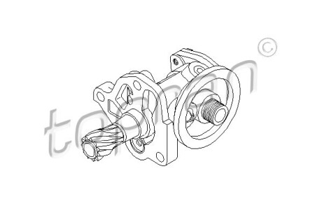 Фото 3 - Масляний насос TOPRAN / HANS PRIES 301 520 (301520)