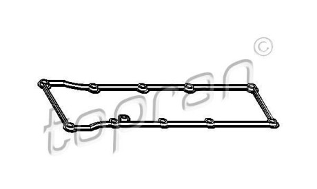 Прокладка, крышка головки цилиндра - (1089844, 1455542, XS6E6584AB) TOPRAN / HANS PRIES 301 906