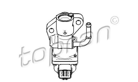 Клапан возврата ОГ - (1119890, 1134210, 1211356) TOPRAN / HANS PRIES 302 692