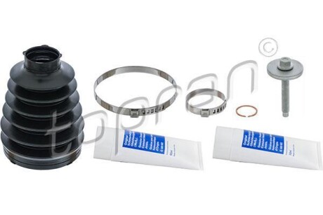 Гумовий пильовик шарніра зовнішн (fi: 38/91) (довжина127) FORD GALAXY II, MONDEO IV, S-MAX 1.6-2.0LPG 05.06-06.15 - TOPRAN / HANS PRIES 304 380