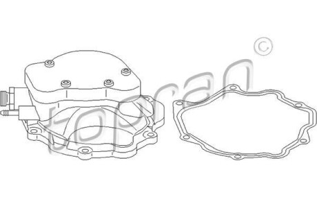 Вакуумный насос, тормозная система - (0002301765, 0002301965, 0002302865) TOPRAN / HANS PRIES 401 273