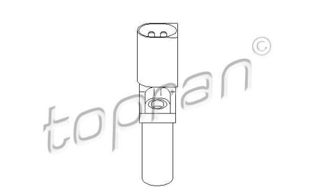 Датчик частоты вращения, управление двигателем - TOPRAN / HANS PRIES 401 507