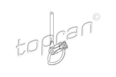 Подъемное устройство для окон - (6907207046, 9017201446, A6907207046) TOPRAN / HANS PRIES 401 668 (фото 1)