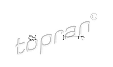 Газовая пружина, капот - (1638800029, A1638800029) TOPRAN / HANS PRIES 407 815