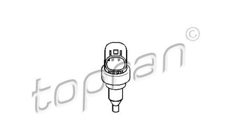 Датчик, температура охлаждающей жидкости - TOPRAN / HANS PRIES 407 872