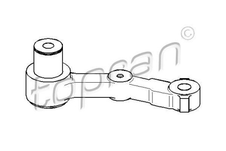 Тяга рульова - (1123881, 1129051, 1129978) TOPRAN / HANS PRIES 500152