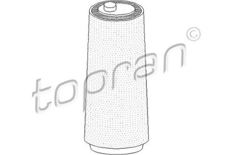 Повітряний фільтр - TOPRAN / HANS PRIES 500227