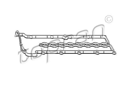 Прокладкa - (11127794495) TOPRAN / HANS PRIES 500 940