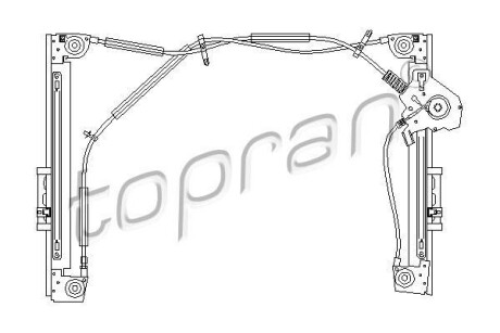 Window lifter - TOPRAN / HANS PRIES 501832