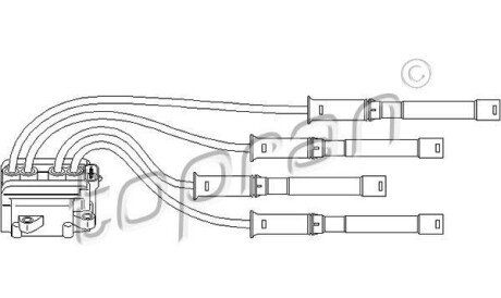 Катушка зажигания - TOPRAN / HANS PRIES 700 471