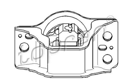 Подвеска, двигатель - (11210BV000) TOPRAN / HANS PRIES 700 533