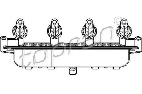 Катушка зажигания - TOPRAN / HANS PRIES 701 403
