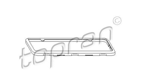 Прокладка, крышка головки цилиндра - (9400249549, 24954, 024954) TOPRAN / HANS PRIES 720 106