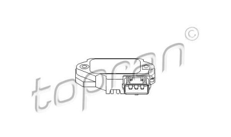 Коммутатор, система зажигания - (94531304, 97531304, 594555) TOPRAN / HANS PRIES 720 309