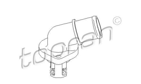 Термостат, охлаждающая жидкость - TOPRAN / HANS PRIES 721 105