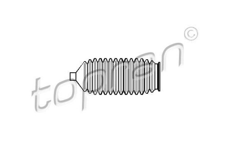 Пыльник, рулевое управление - TOPRAN / HANS PRIES 721 139