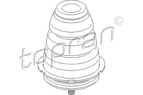 Буфер, амортизация - TOPRAN / HANS PRIES 721803