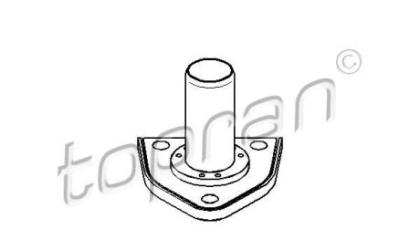 Направляющая гильза, система сцепления - TOPRAN / HANS PRIES 722 154