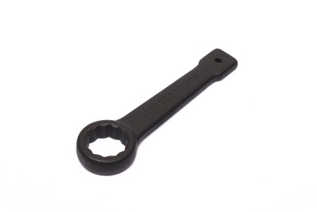 Ключ накидний, ударний підвищенна міцность, 32 мм, односторонній, плаский, 12-кутна, довжина: 189мм, обробка: чорна, ручка: металева - Toptul AAAR3232
