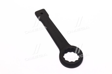 Ключ накидний, ударний підвищенна міцность, 41 мм, односторонній, плаский, 12-кутна, довжина: 229мм, обробка: чорна, ручка: металева - Toptul AAAR4141